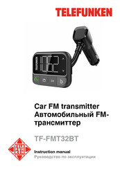 Telefunken TF-FMT32BT Instruction Manual