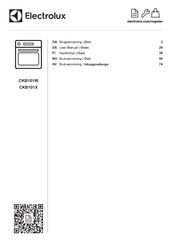 Electrolux CKB101W User Manual