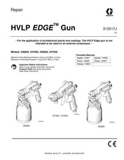 Graco HVLP EDGE 24Y630 Repair Manual