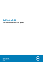 Dell Vostro 3480 Setup And Specifications Manual