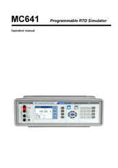 Meatest MC641 Operation Manual