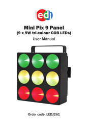 Ledj Mini Pix 9 Panel User Manual