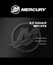 Mercury 6.2 Inboard MPI DTS Operation & Maintenance Manual
