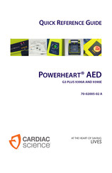 Cardiac Science Powerheart G3 PLUS 9390A Quick Reference Manual