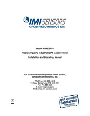 PCB Piezotronics IMI SENSORS ICP HTM628F01 Installation And Operating Manual