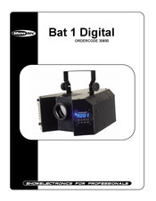 SHOWTEC Bat 1 Digital Instructions Manual