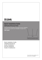 D-Link AirPremier DAP-2553 Quick Installation Manual
