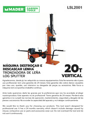 MADER LSL2001 Manual