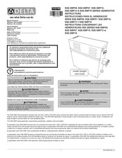 Delta 5GE-SMP10 Series Instructions Manual