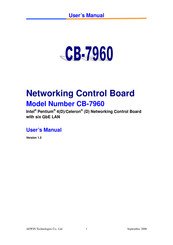 Aewin Technologies CB-7960 User Manual