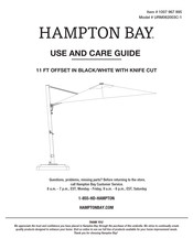 HAMPTON BAY 1007 967 995 Use And Care Manual