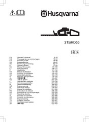 Husqvarna 215iHD55 Operator's Manual