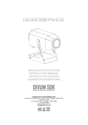 Goboservice DIVUM 50K Instruction Manual