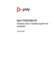 Poly Savi 7320 UC User Manual
