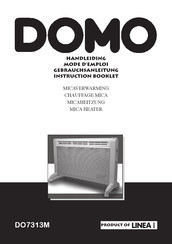 Linea 2000 DOMO DO7313M Instruction Booklet