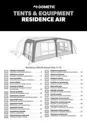 Dometic RESIDENCE AIR Installation And Operating Manual