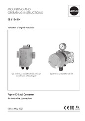 Samson 6134 Mounting And Operating Instructions