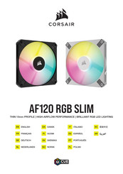 Corsair AF120 RGB SLIM Manual
