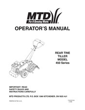 Mtd 450 Series Operator