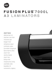 GBC Fusion Plus 7000 L Start Here Manual