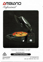 Ambiano Combo Chef 1300W Instruction Manual