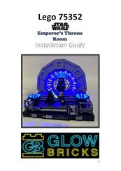 Glow Bricks Lego Star Wars Emperor's Throne Room 75352 Installation Manual