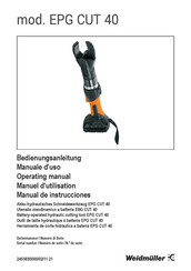Weidmüller EPG CUT 40 Operating Manual