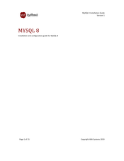 Abit MYSQL 8 Installation And Configuration Manual