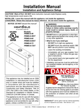 Heat&Glo PRIMO-II-48 Installation Manual