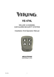 MEGATRONIX VIKING VS474L Installation And Operation Manual