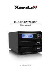 XtendLan XL-RAID-SATA2-USB User Manual