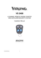 MEGATRONIX VIKING VS 2400 Installation Manual