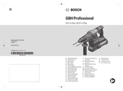 Bosch GBH 36 V-LI Plus Original Instructions Manual