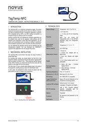 Novus TagTemp-NFC Instruction Manual