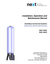 Next NSS-1465C Installation, Operation And Maintenance Manual