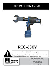 SPARTACO Huskie TOOLS REC-630Y Operation Manual