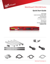 Watchguard XTM 2500 Series Quick Start Manual