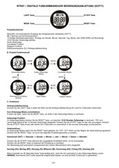 Techno Line WT947 Instructions Manual