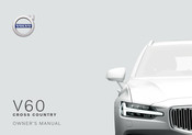 Volvo V60 CROSS COUNTRY 2020 Owner's Manual