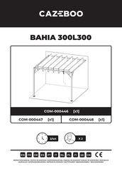 CAZEBOO COM-000448 Manual