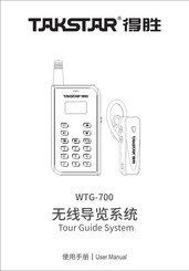Takstar WTG-700 User Manual