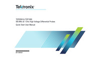 Tektronix TDP0500 Quick Start User Manual