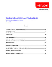 Imation Matchprint Professional Server Hardware Installation