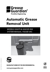 Grease Guardian GGX75 System Manual