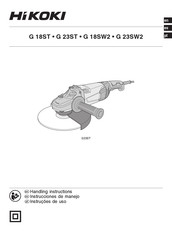 Hitachi G18ST Handling Instructions Manual