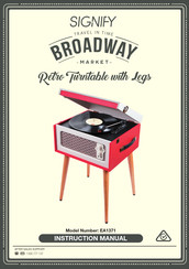 SIGNIFY BROADWAY EA1371 Instruction Manual