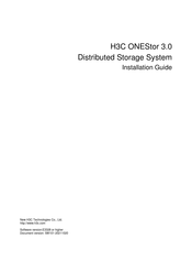 H3C ONEStor 3.0 Installation Manual
