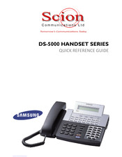 Samsung DS-5007 Quick Reference Manual
