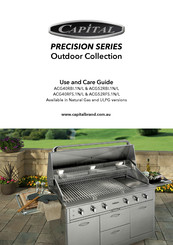 Capital PRECISION Outdoor ACG40RBI.1N/L Use And Care Manual