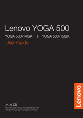 Lenovo YOGA 500-15ISK User Manual